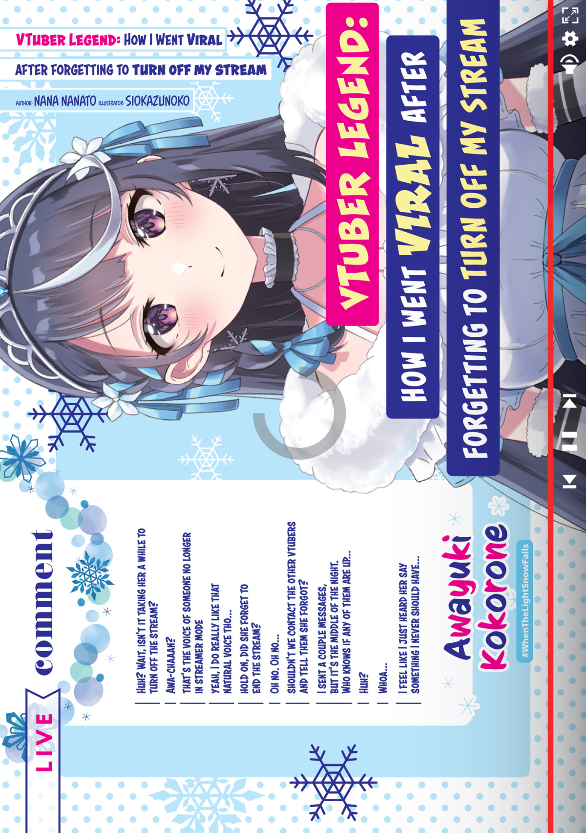 Vtuber Legend How I Went Viral After Forgetting To Turn Off My Stream Volume 1 Nana Nanato