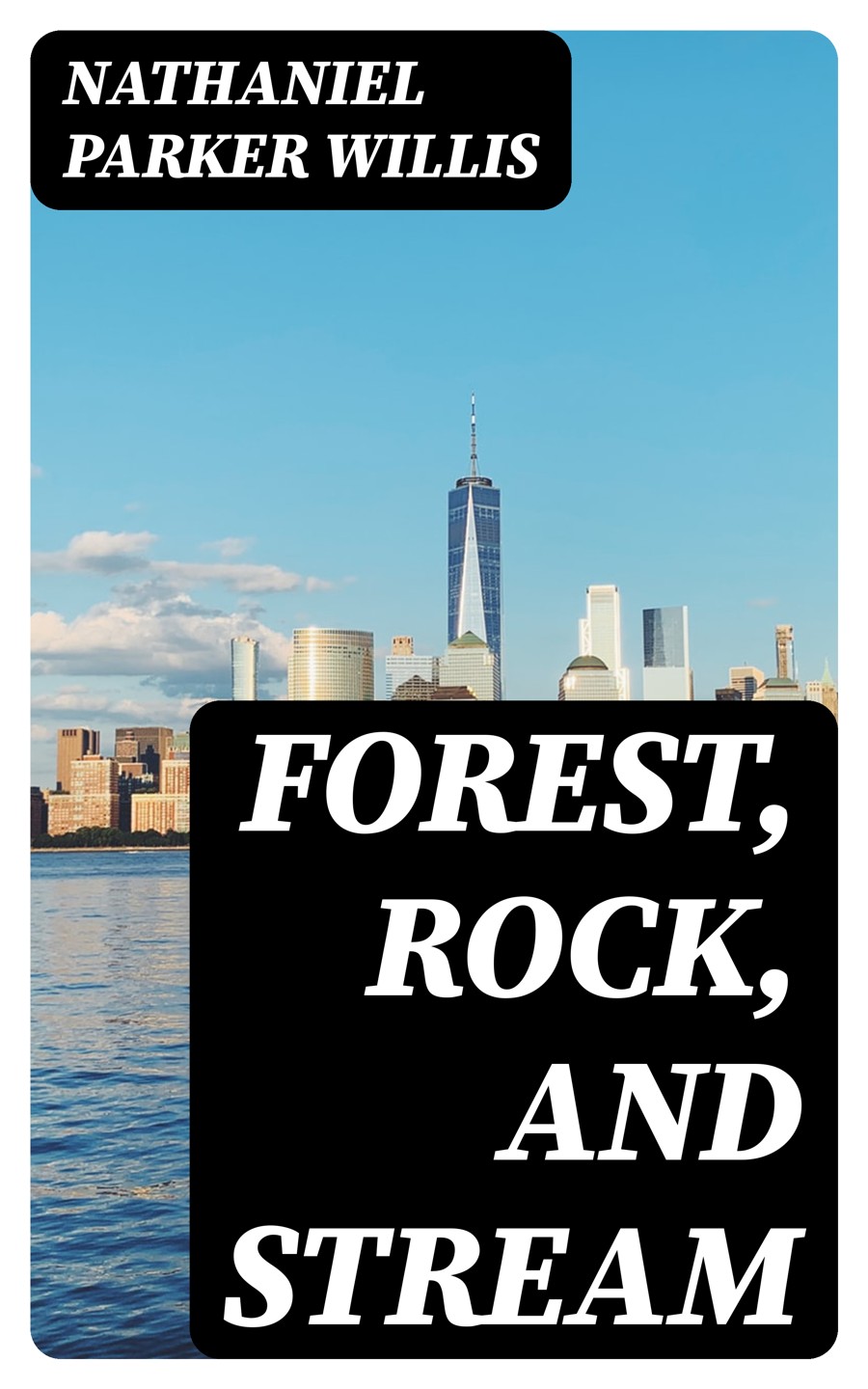 Forest Rock And Stream Nathaniel Parker Willis