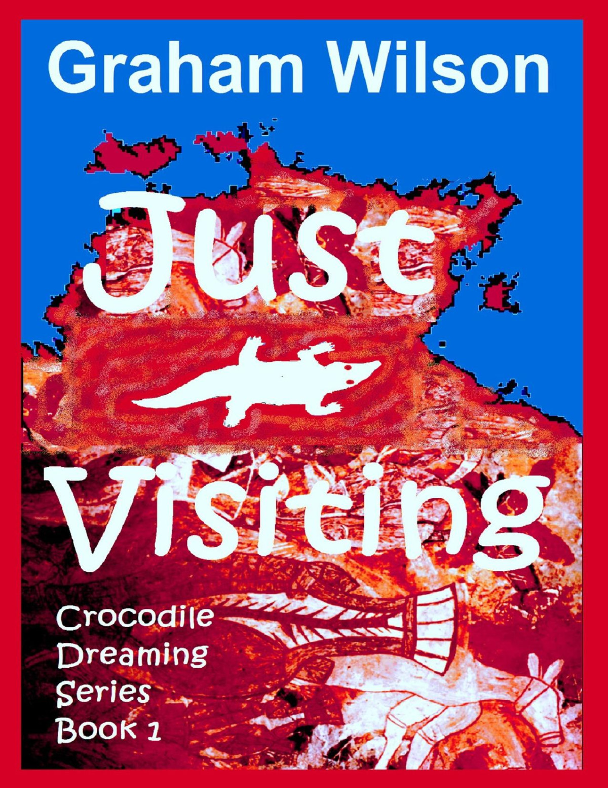 Crocodile Spirit Dreaming 01 Just Visiting Wilson Graham