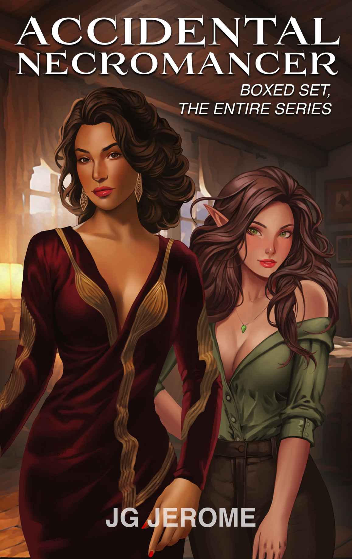 Accidental Necromancer The Entire Series Boxed Set Jerome