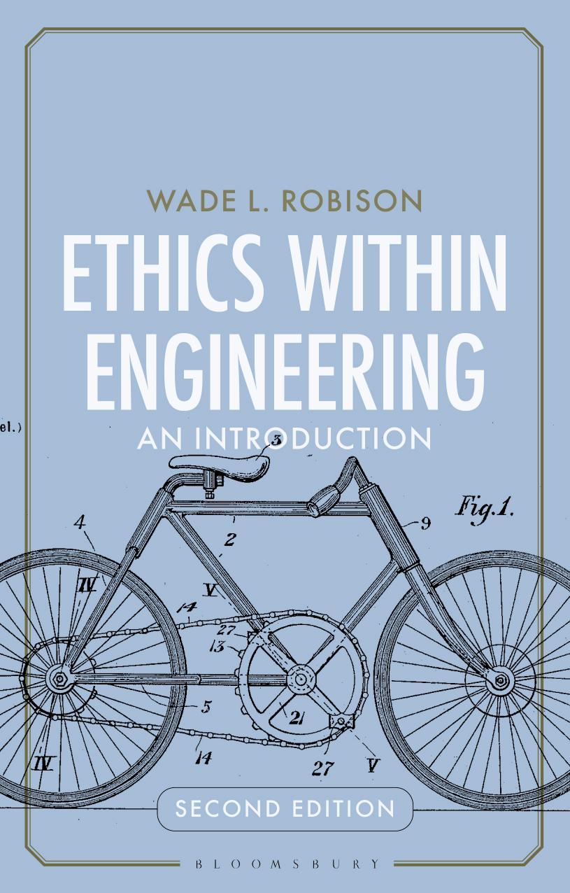 Ethics Within Engineering An Introduction 2nd Edition Wade L Robison