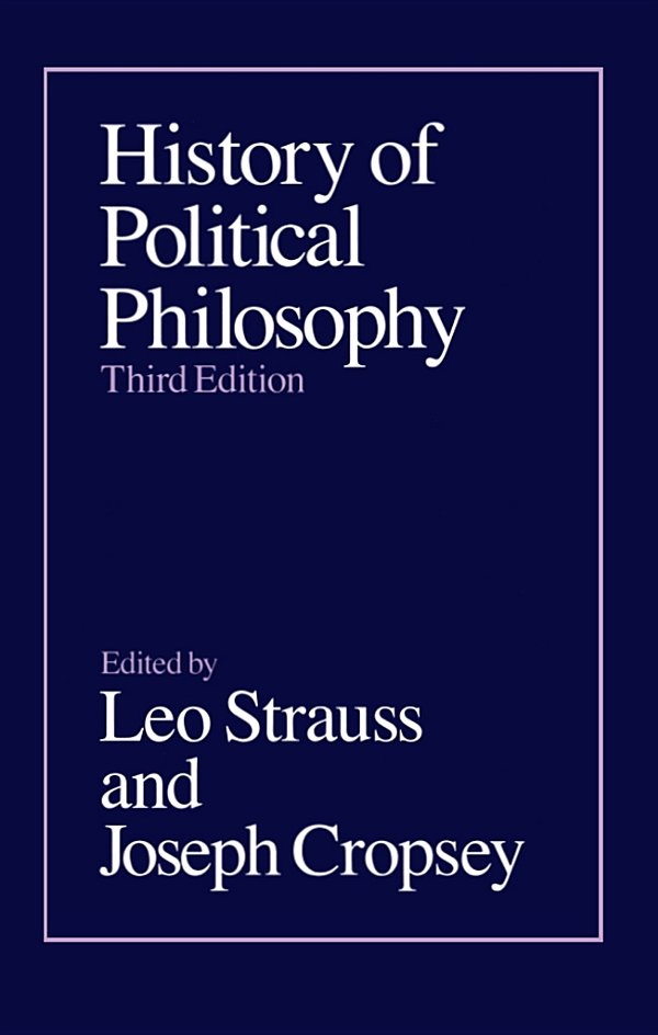 History Of Political Philosophy 3rd Edition Leo Strauss Joseph Cropsey