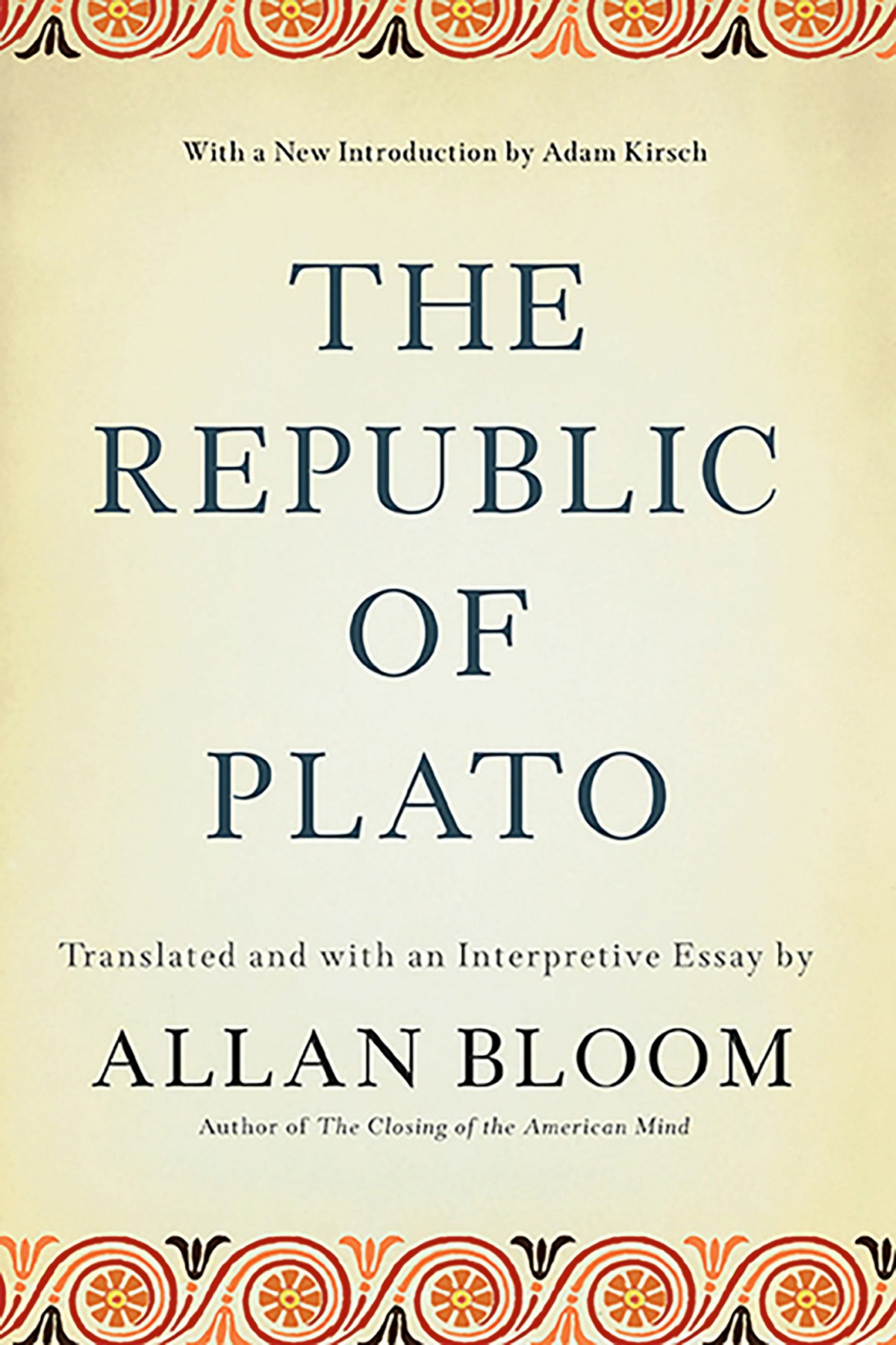 The Republic Of Plato Allan Bloom