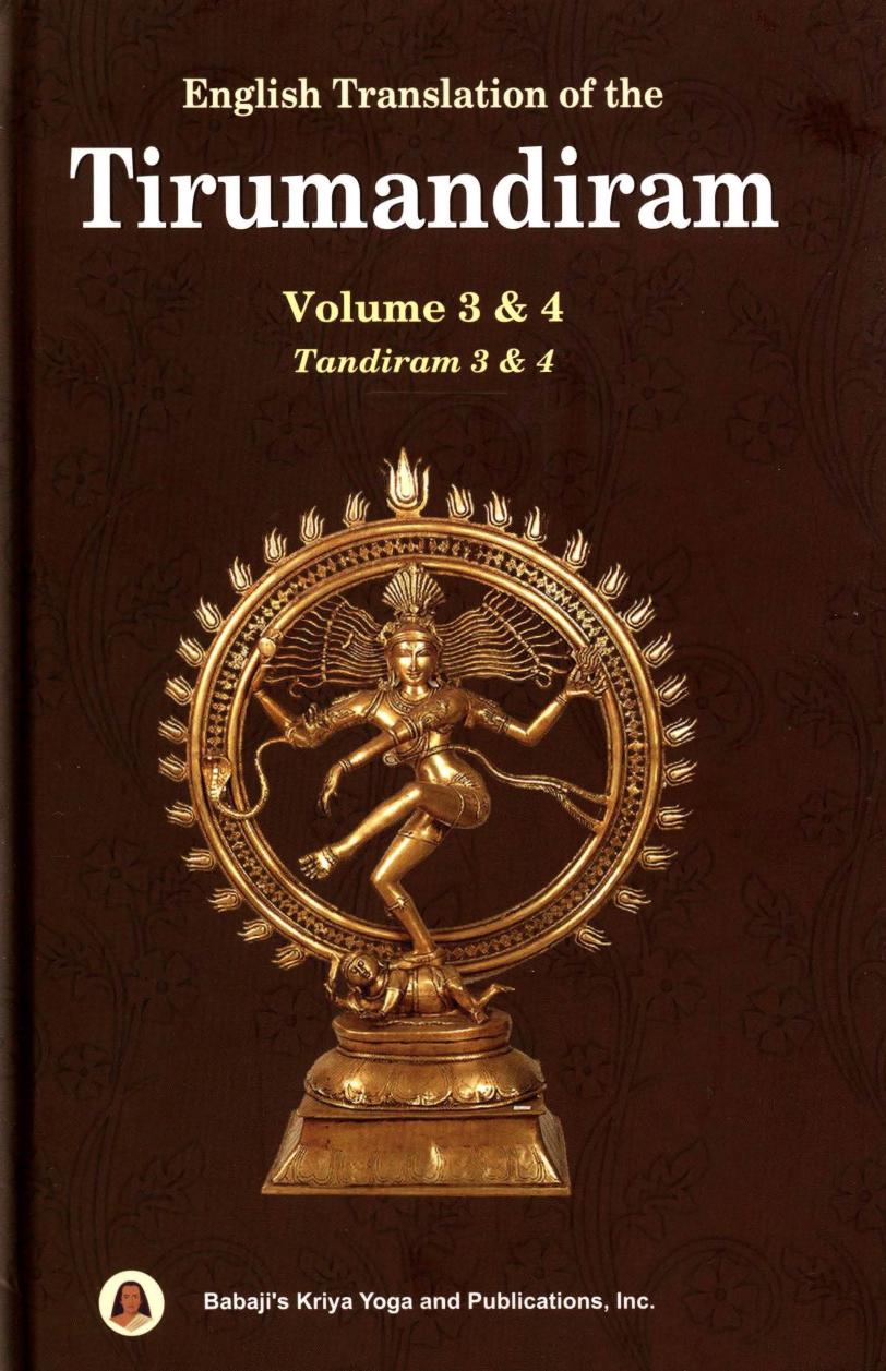 Tirumandiram Vols 34 2nd Edition Siddha Tirumular Auth Marshall Govindan Transl