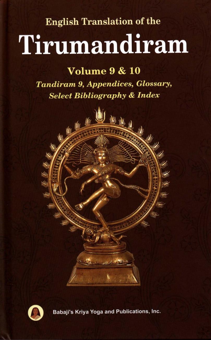 Tirumandiram Vol 9 10 2nd Edition Siddha Tirumular