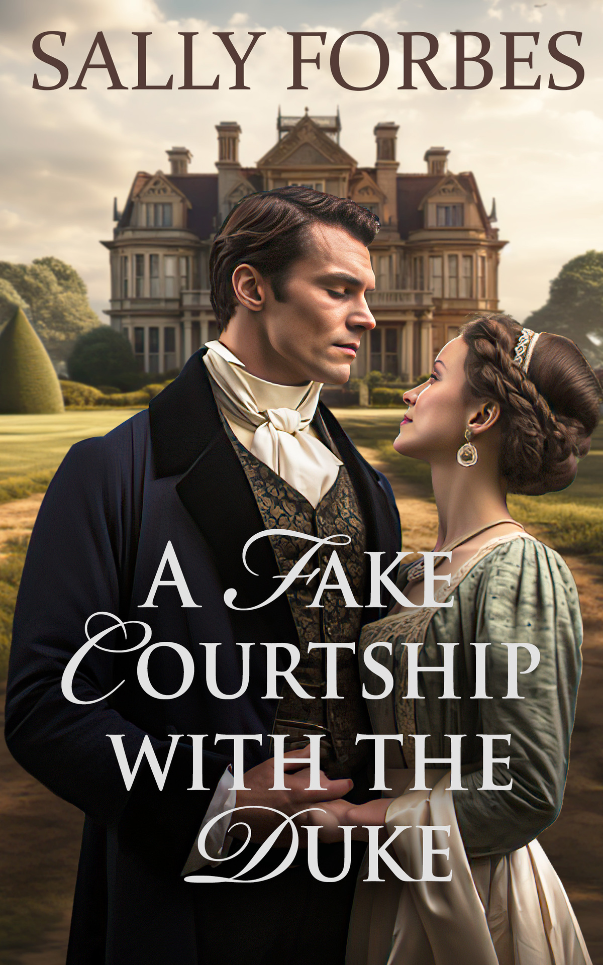 A Fake Courtship With The Duke A Historical Regency Romance Novel Sally Forbes