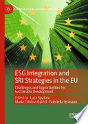 Esg Integration And Sri Strategies In The Eu Challenges And Opportunities For Sustainable Development Luca Spataro