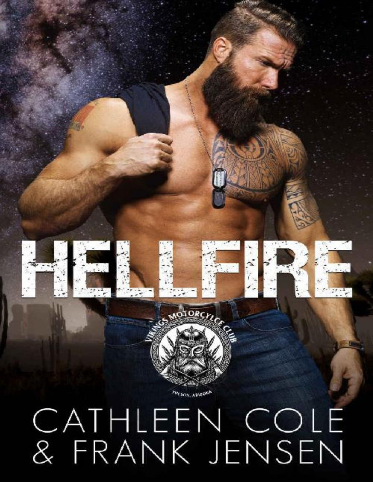 Hellfire The Vikings Mc Tucson Chapter Book 6 Cathleen Cole Frank Jensen