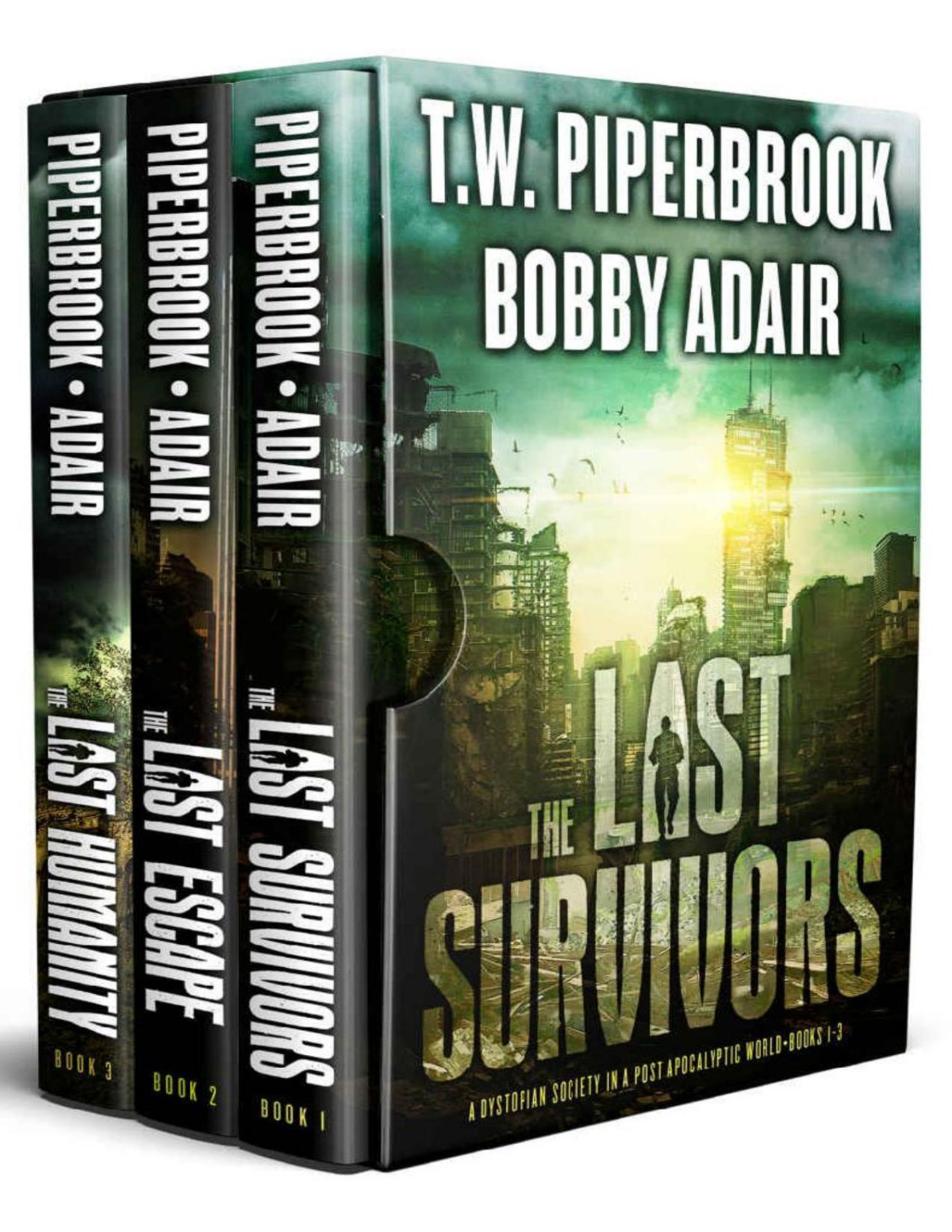 The Last Survivors Boxed Set Books 13 A Dystopian Society In A Postapocalyptic World Bobby Adair Tw Piperbrook