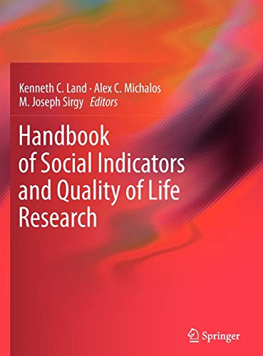 Handbook Of Social Indicators And Quality Of Life Research 2012th Edition Kenneth C Land