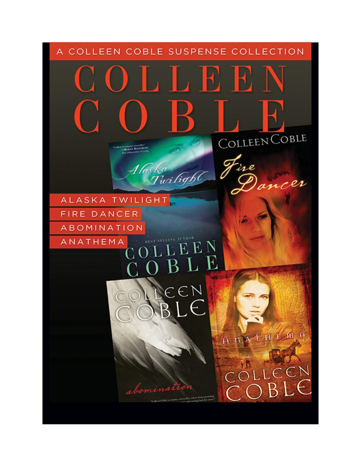 A Colleen Coble Suspense Collection 1st Edition Colleen Coble