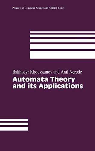 Automata Theory And Its Applications 2001th Edition Khoussainov
