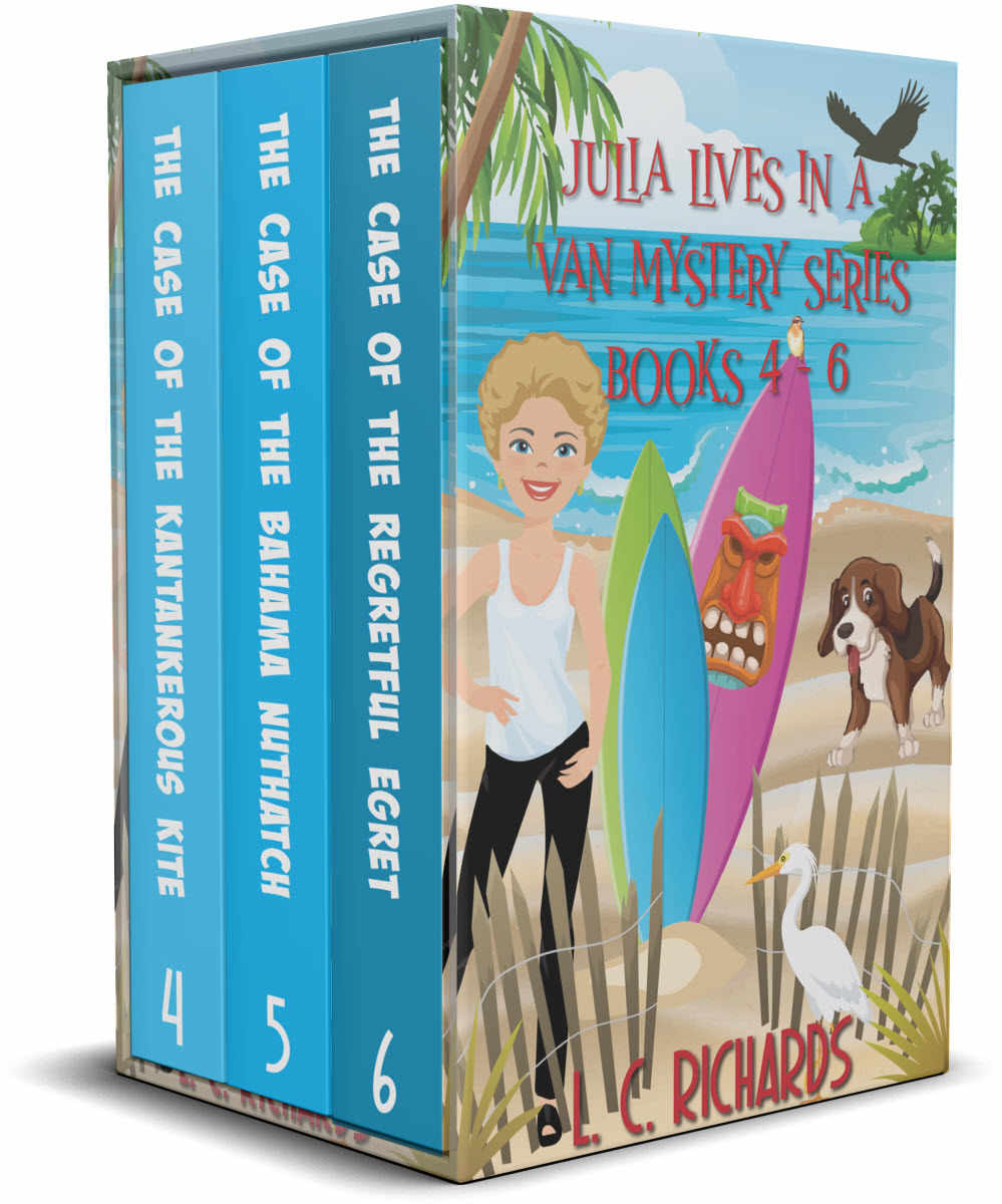 Julia Lives In A Van Cozy Mystery Series Books 4 6 Richards
