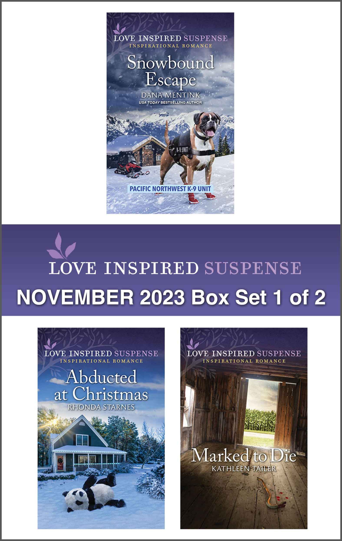 Love Inspired Suspense November 2023box Set 1 Of 2 Dana Mentink