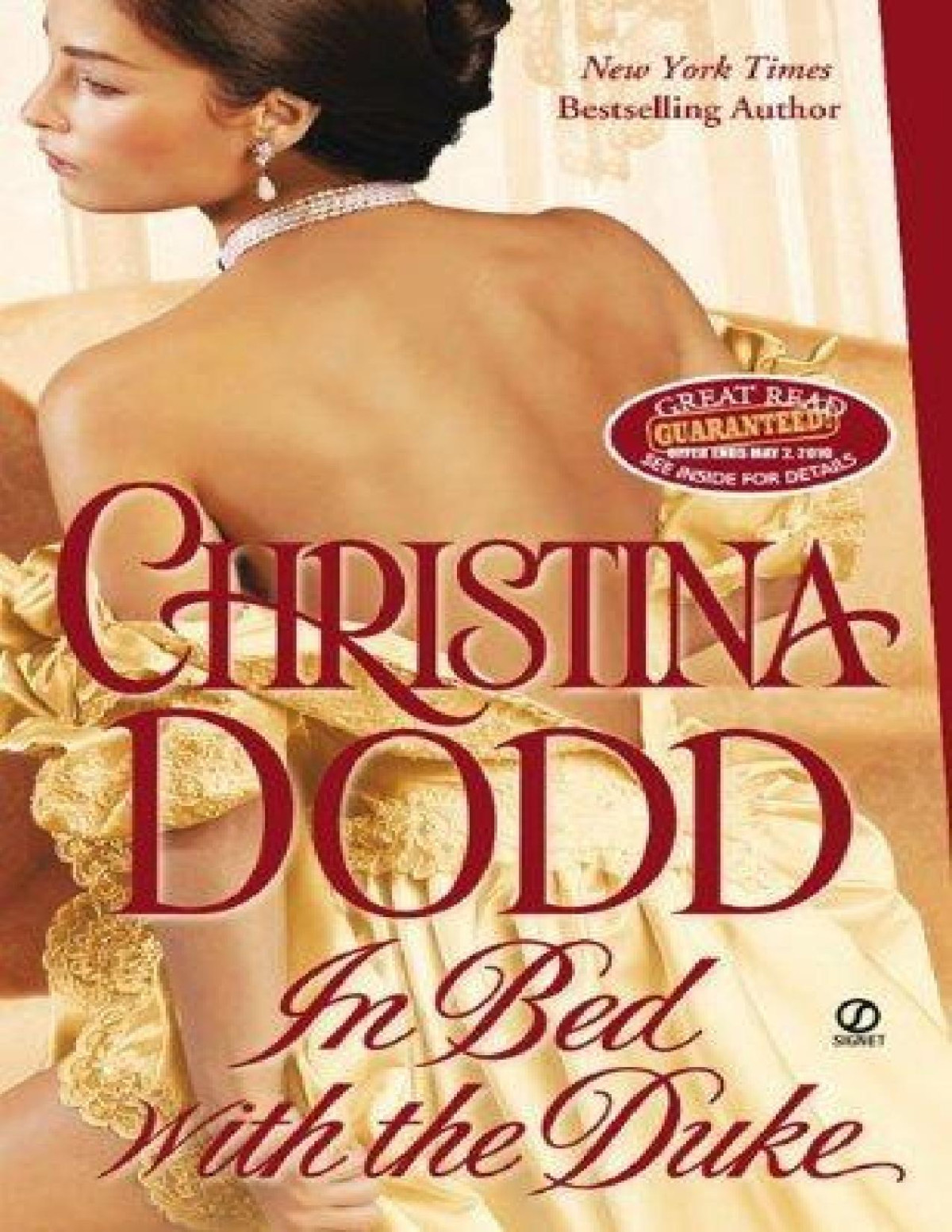 Gb08 In Bed With The Duke Christina Dodd