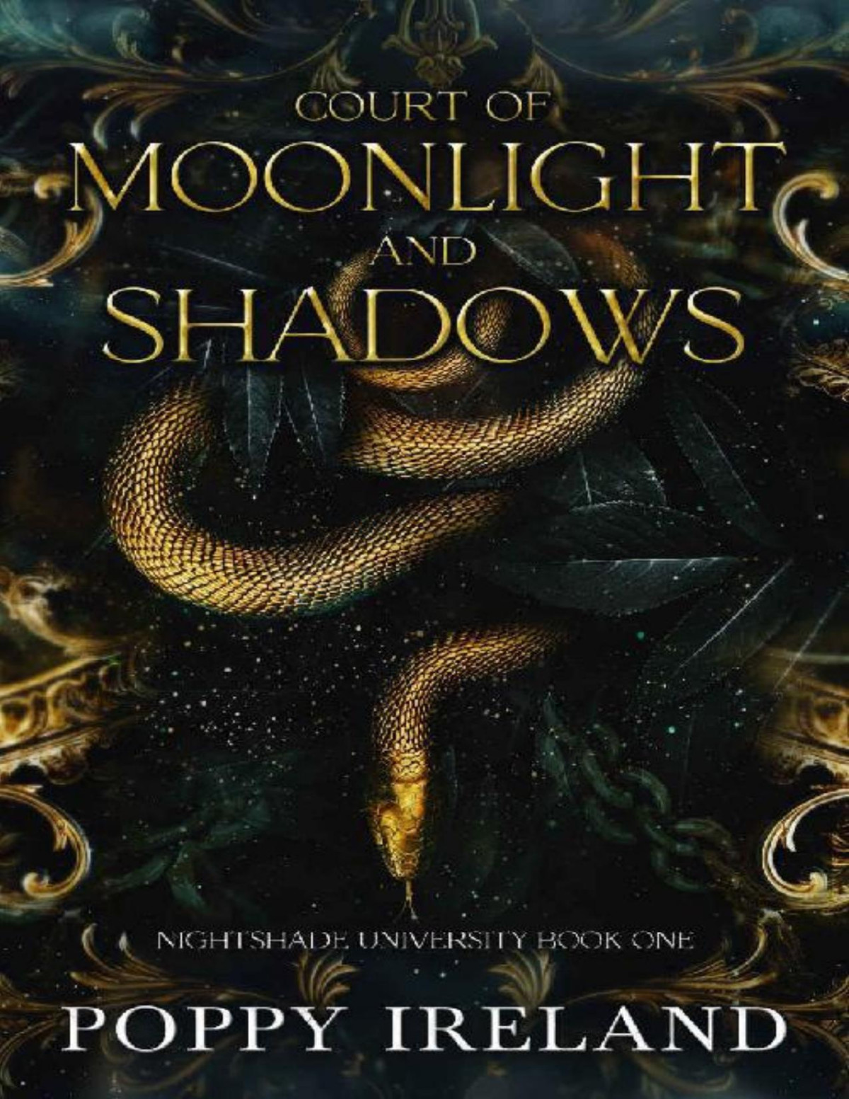 Court Of Moonlight And Shadows A Gothic Dark Academia Fantasy Romance Nightshade University Book 1 Poppy Ireland