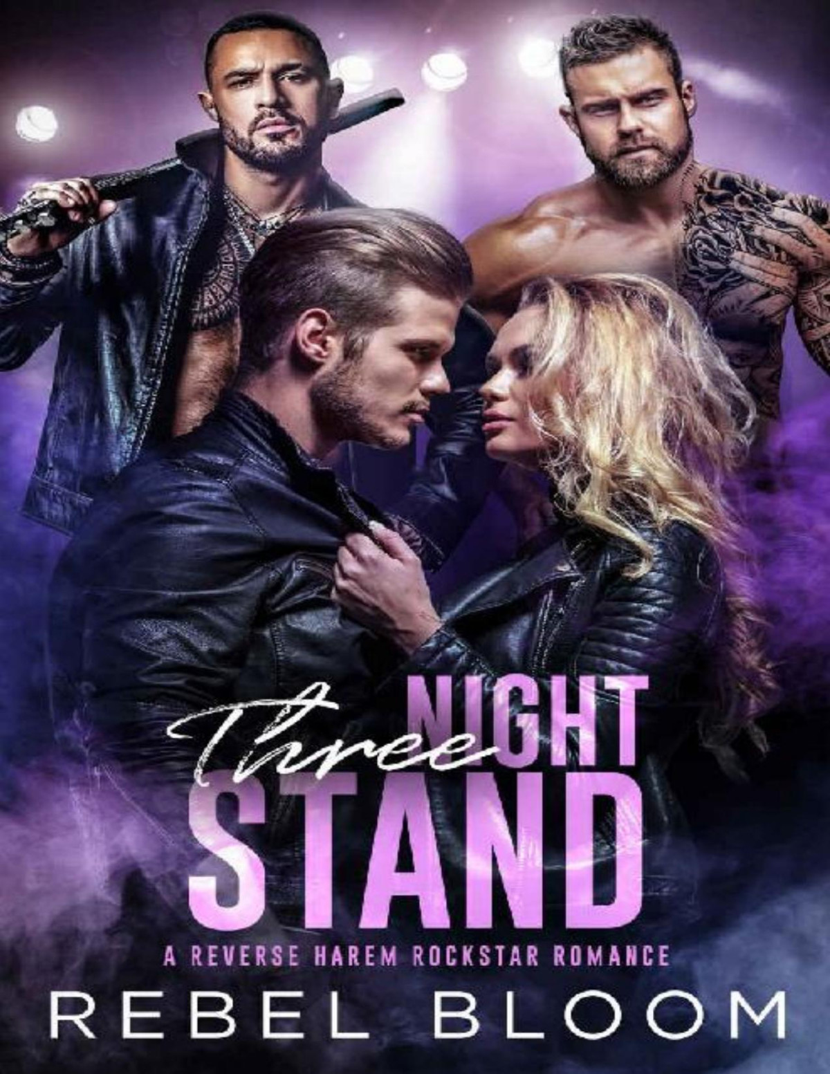 Threenight Stand An Agegap Reverse Harem Rockstar Romance Rebel Bloom