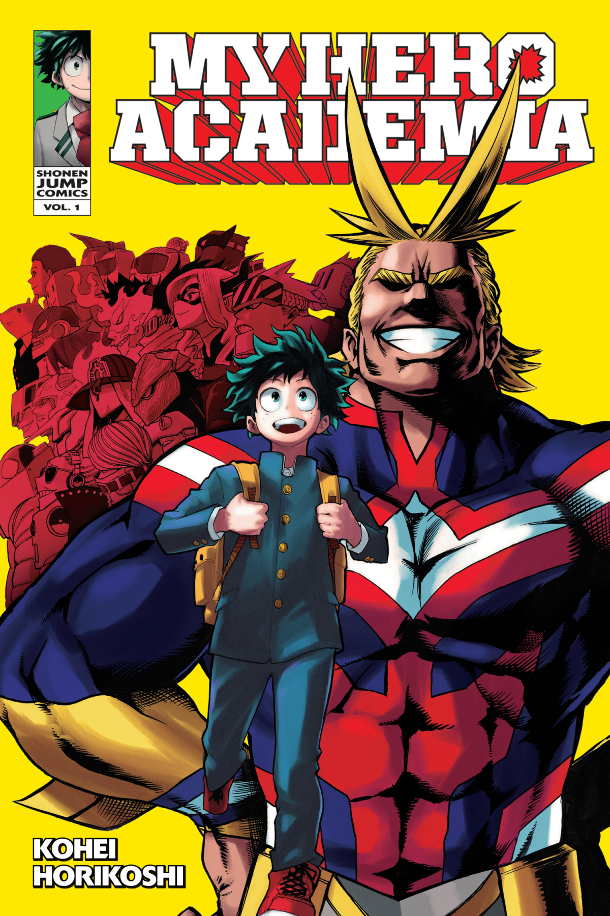 My Hero Academia Vol 1 Izuku Midoriya Origin Illustrated Horikoshi