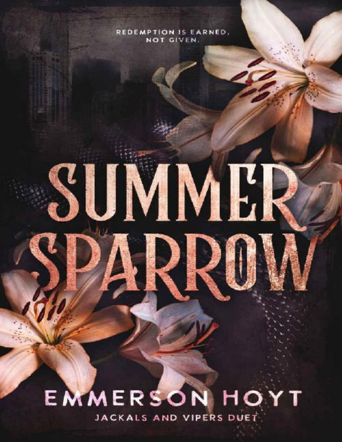 Summer Sparrow Jackals And Vipers Duet Book 2 Emmerson Hoyt