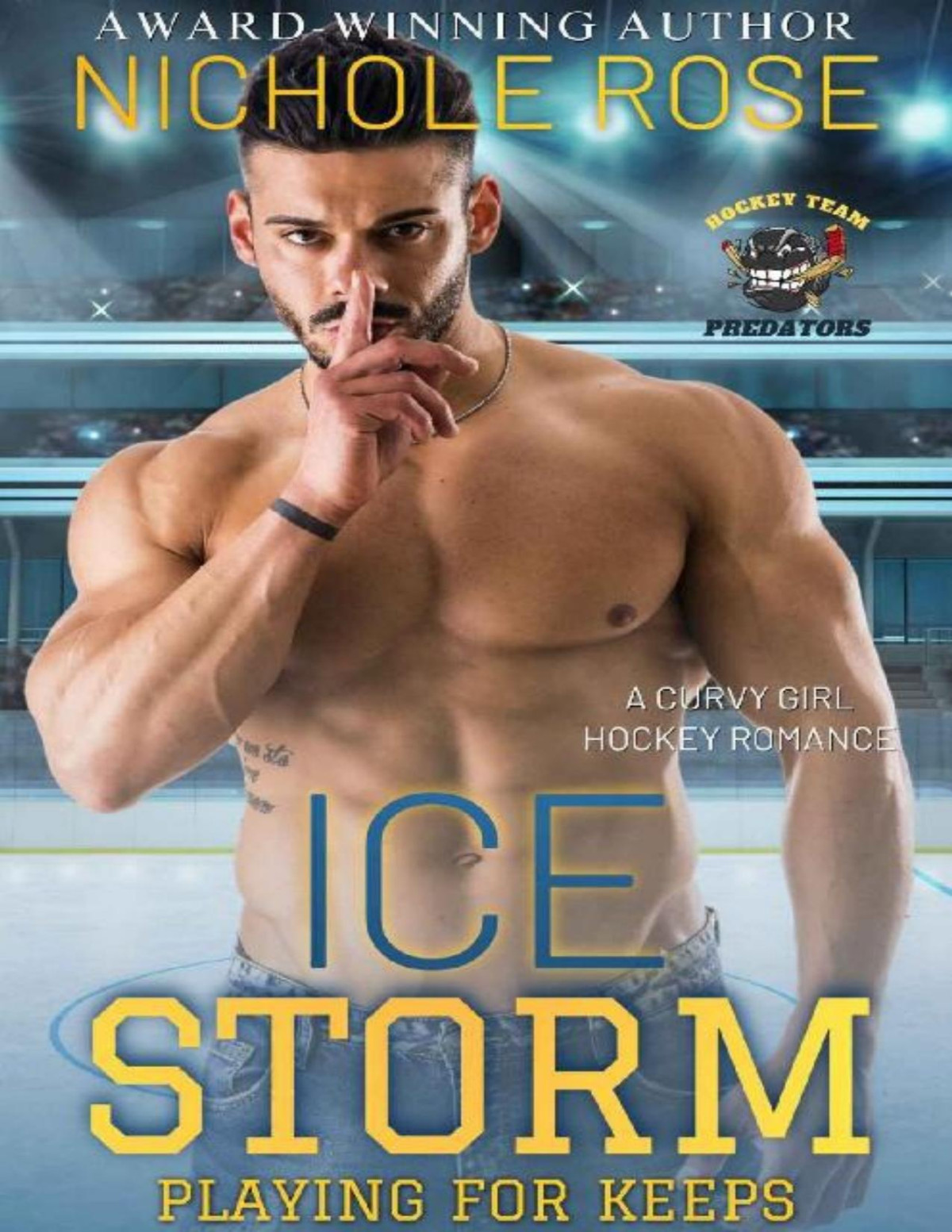 Ice Storm A Curvy Girl Hockey Romance Playing For Keeps Nichole Rose