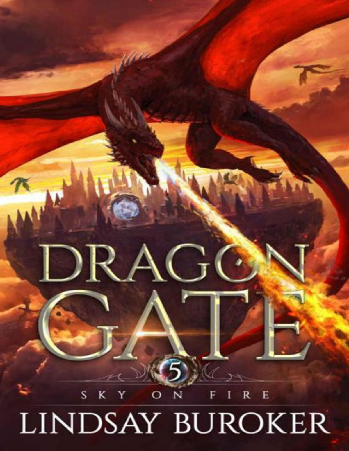 Sky On Fire Dragon Gate Book 5 Lindsay Buroker
