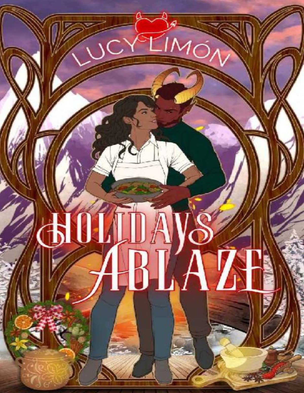 Holidays Ablaze Horned Up For The Holidays Lucy Limn
