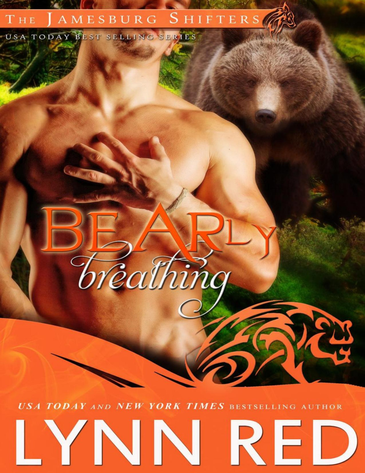 Bearly Breathing Alpha Werebear Shifter Paranormal Romance Lynn Red