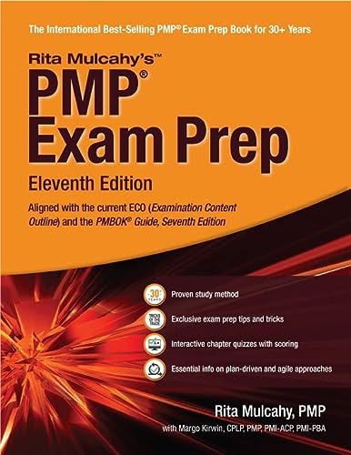 Pmp Exam Prep 2023 11th Edition Eleventh Rita Mulcahy Pmp With Margo Kirwin