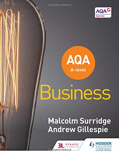 Aqa Alevel Business Surridge And Gillespie Surridge Malcolm