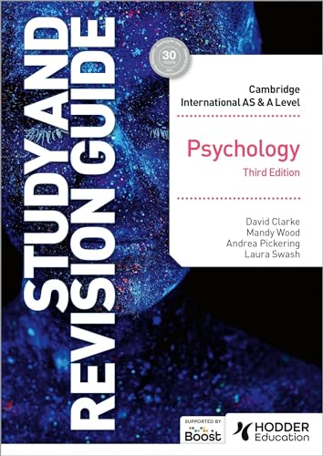 Cambridge International Asa Level Psychology Study And Revision Guide 3rd Edition Andrea Pickering