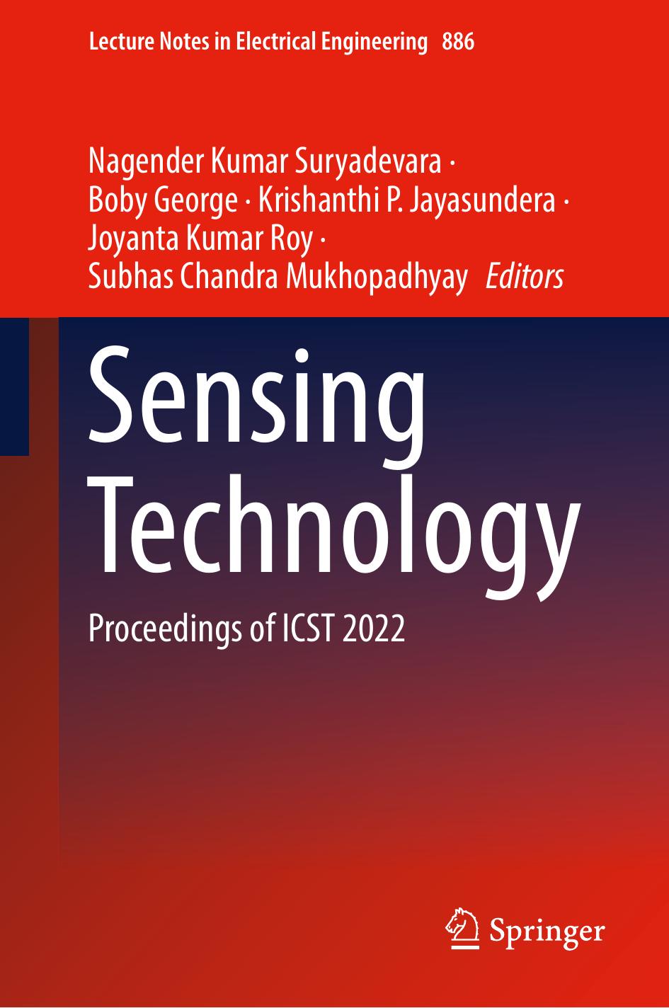 Sensing Technology Proceedings Of Icst 2022 Nagender Kumar Suryadevara