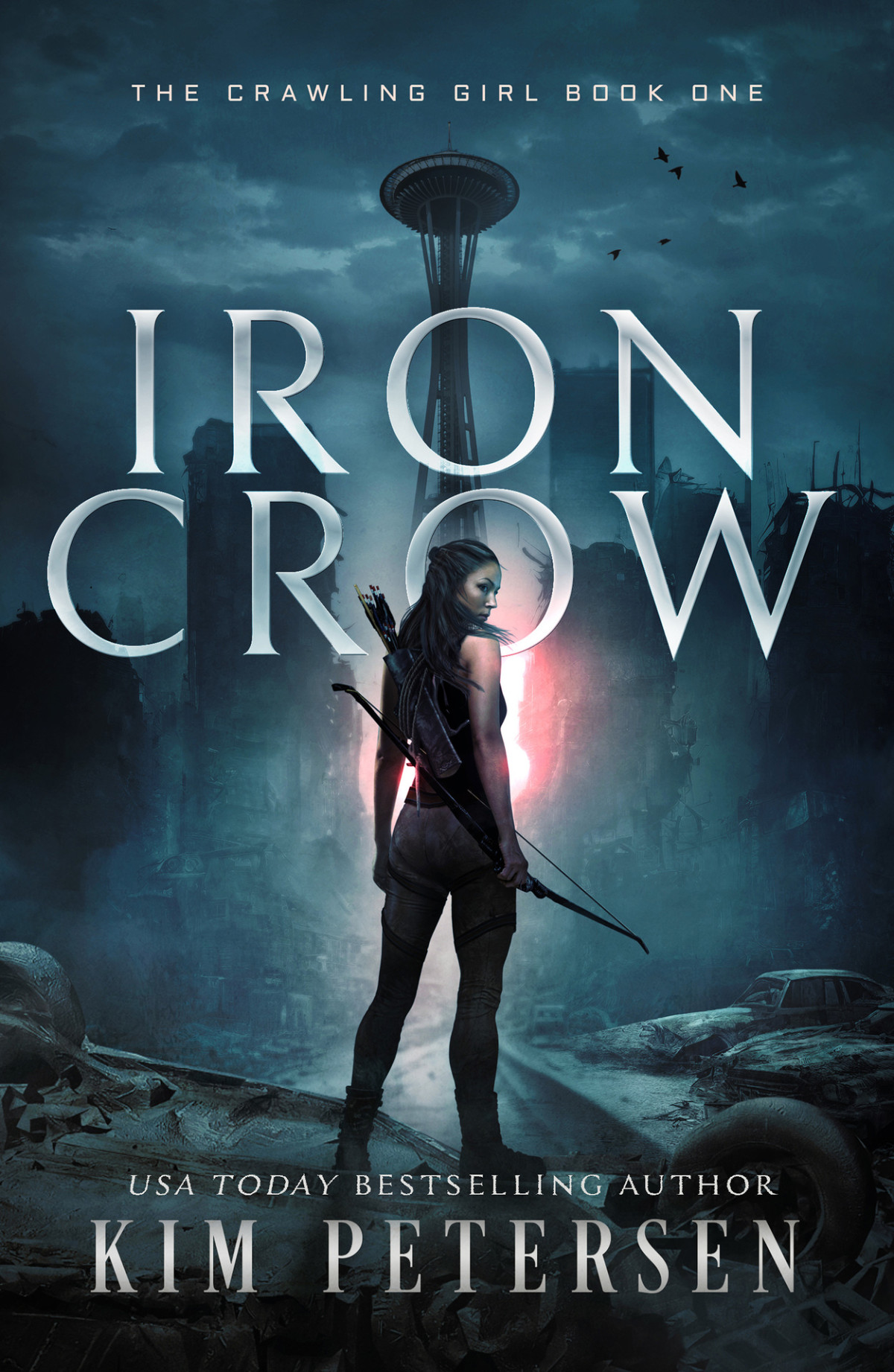 Iron Crow A Postapocalyptic Survival Thriller The Crawling Girl Book 1 Kim Petersen