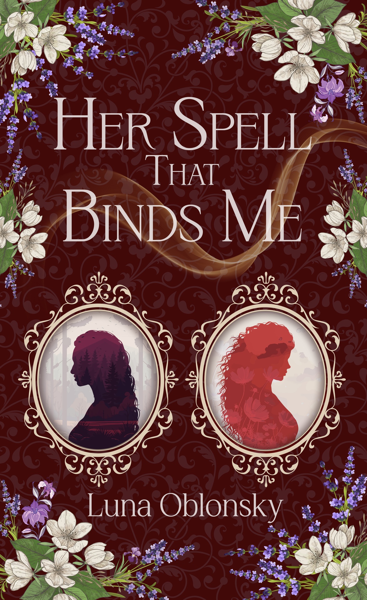 Her Spell That Binds Me A Dark Sapphic Fantasy Romance Luna Oblonsky