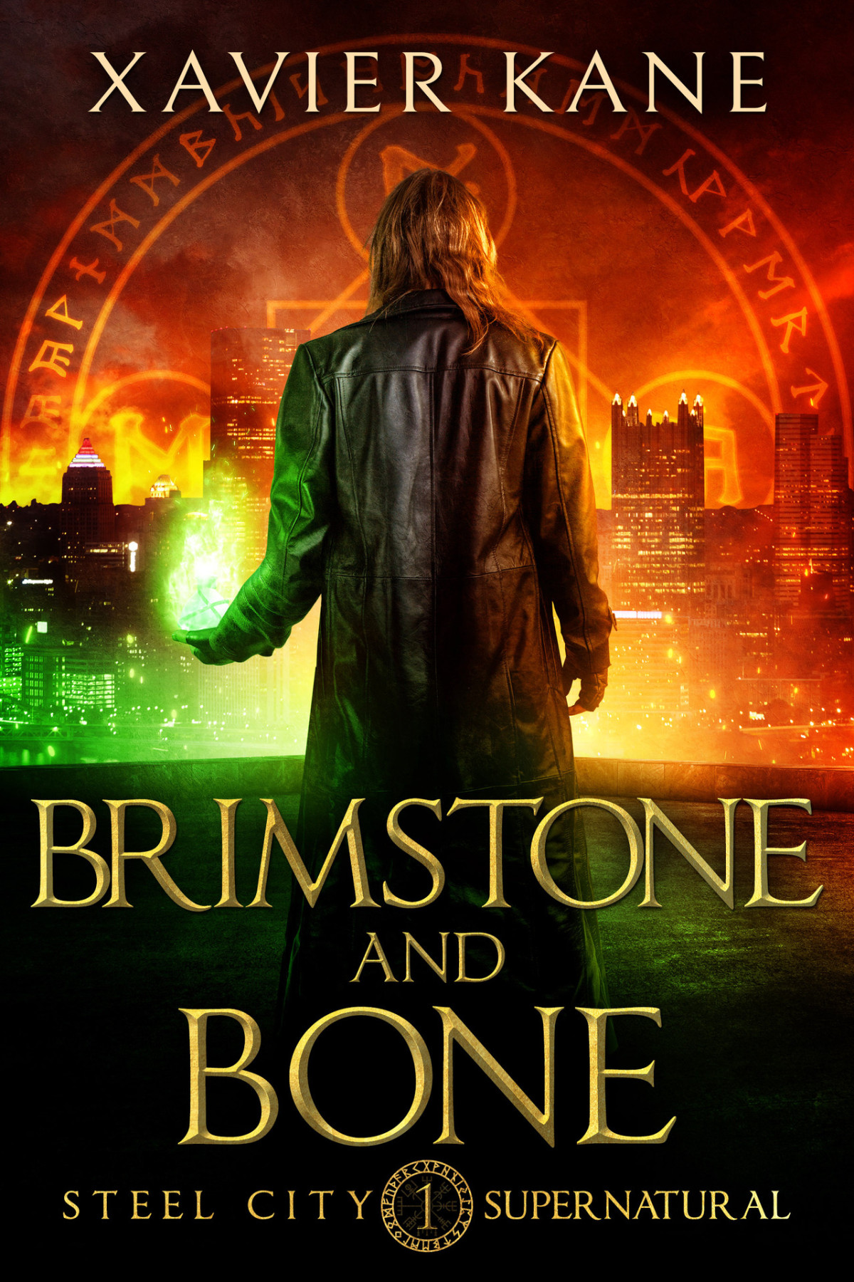Brimstone And Bone An Urban Fantasy Adventure Series Steel City Supernatural Book 1 Xavier Kane