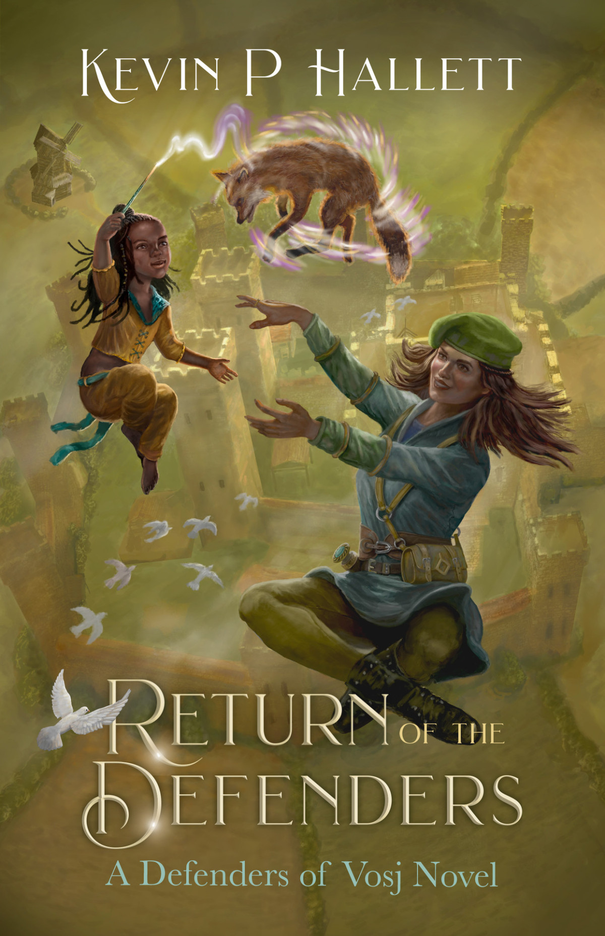 Return Of The Defenders An Epic Fantasy Adventure Vol 5 Of Defenders Of Vosj Kevin Hallett