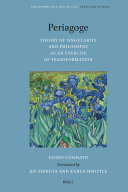 Periagoge Theory Of Singularity And Philosophy As An Exercise Of Transformation Guido Cusinato