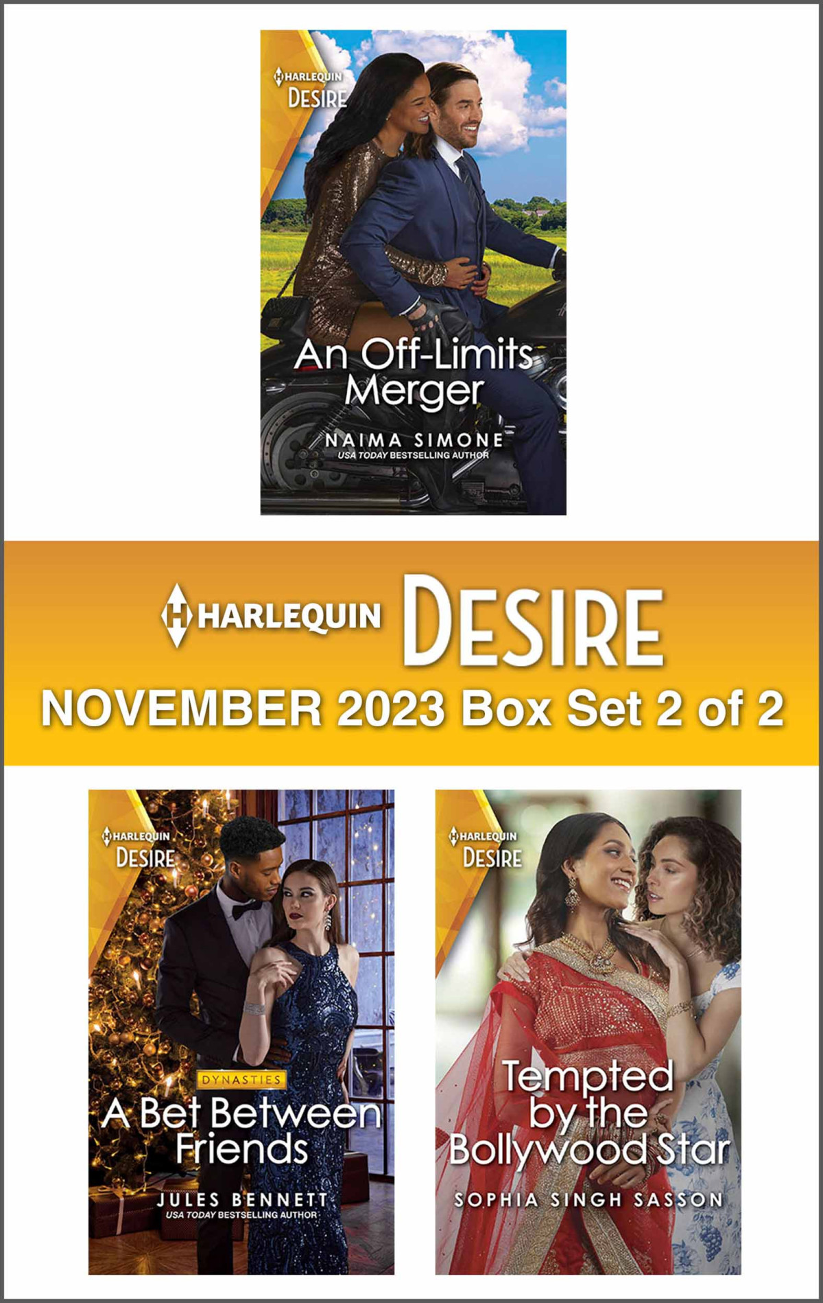 Harlequin Desire November 2023box Set 2 Of 2 Naima Simone