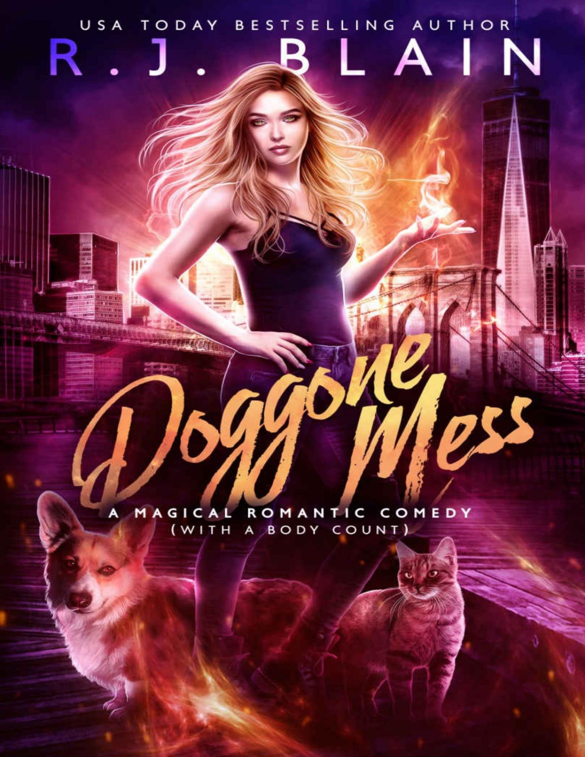 Doggone Mess A Magical Romantic Comedy With A Body Count Book 20 Rj Blain