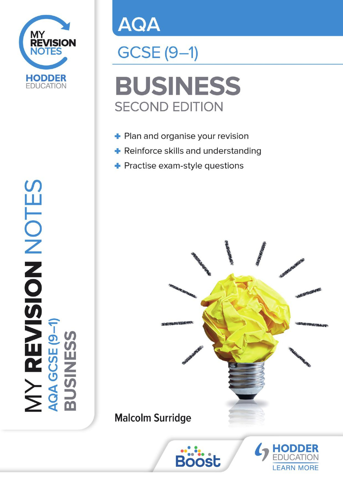 My Revision Notes Aqa Gcse 91 Business Malcolm Surridge