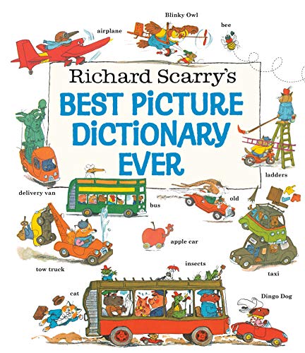 Richard Scarrys Best Picture Dictionary Ever First Edition Scarry