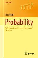 Probability An Introduction Through Theory And Exercises 1st Edition Paolo Baldi