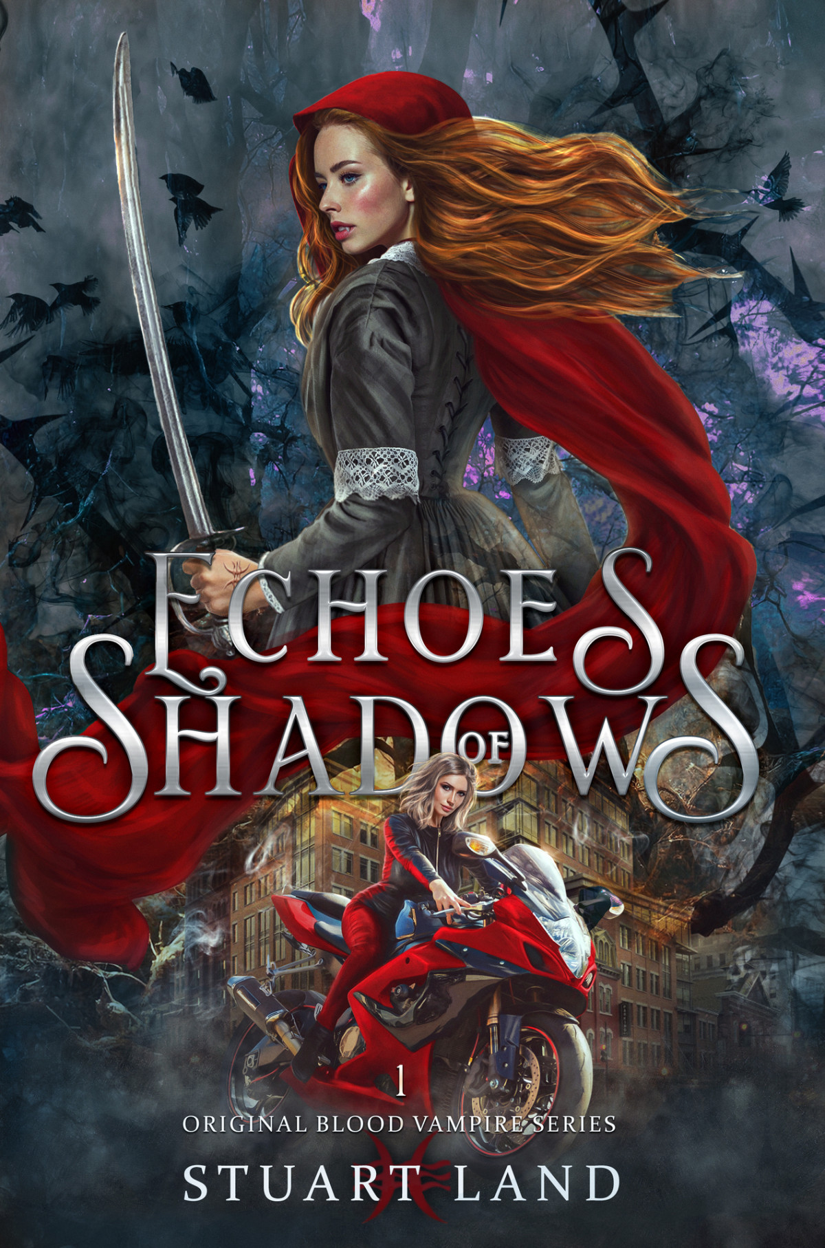 Echoes Of Shadows Original Blood Vampire Series Book 1 Stuart Land
