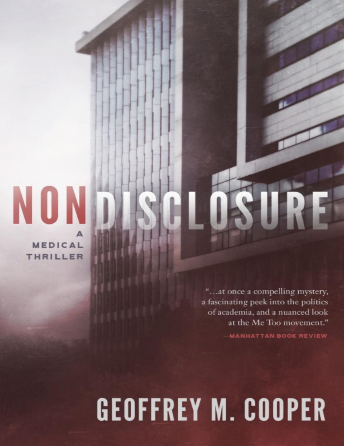 Nondisclosure A Medical Thriller 1st Edition Cooper Geoffrey M
