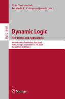 Dynamic Logic New Trends And Applications 5th International Workshop Dalí 2023 Tbilisi Georgia September 1516 2023 Revised Selected Papers Nina Gierasimczuk