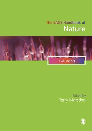 The Sage Handbook Of Nature 1st Edition Terry Marsden