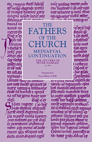 Letters 3160 Fathers Of The Church Medieval Continuations Damian