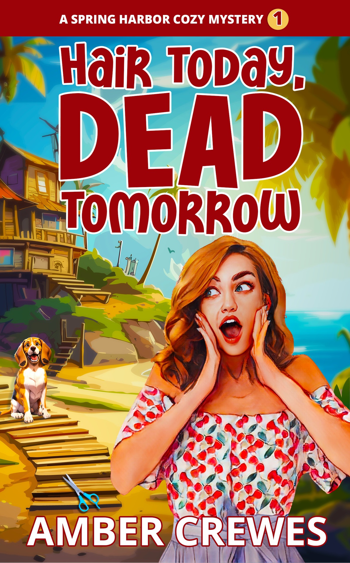 Hair Today Dead Tomorrow Spring Harbor Cozy Mystery 1 Amber Crewes
