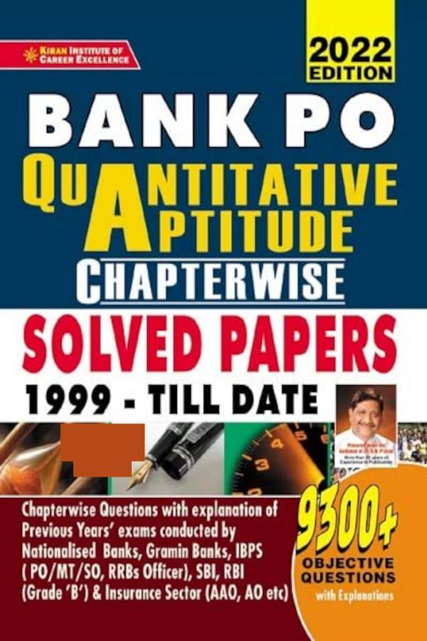 Bank Po Quantitative Aptitude 2022th Edition Sn Prasad