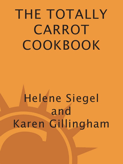 Totally Carrot Cookbook Helene Siegel