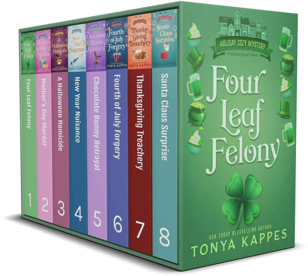A Holiday Cozy Mystery Collection Books 18 Kappes Tonya